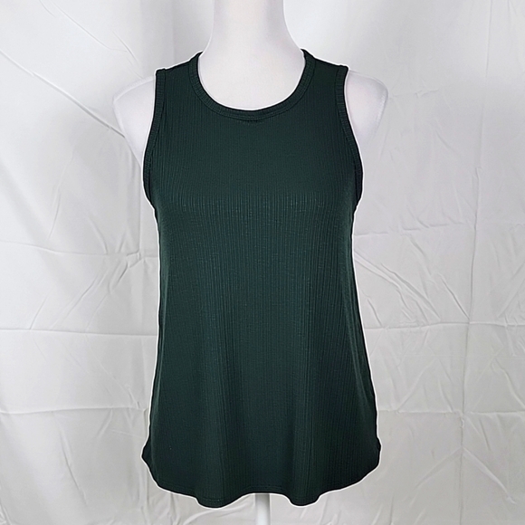 Old Navy Tops - Old Navy Size S Luxe Dark Green Sleeveless Top, Excellent Used Condition